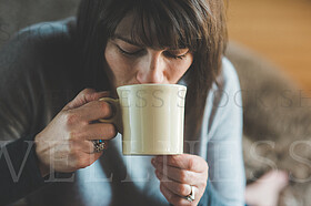 Woman Drinking Tea