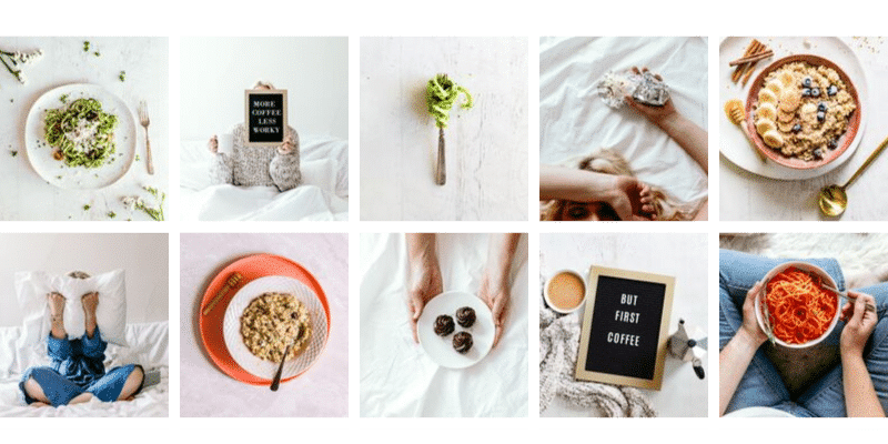 October health and food micro holiday stock photos for your Instagram