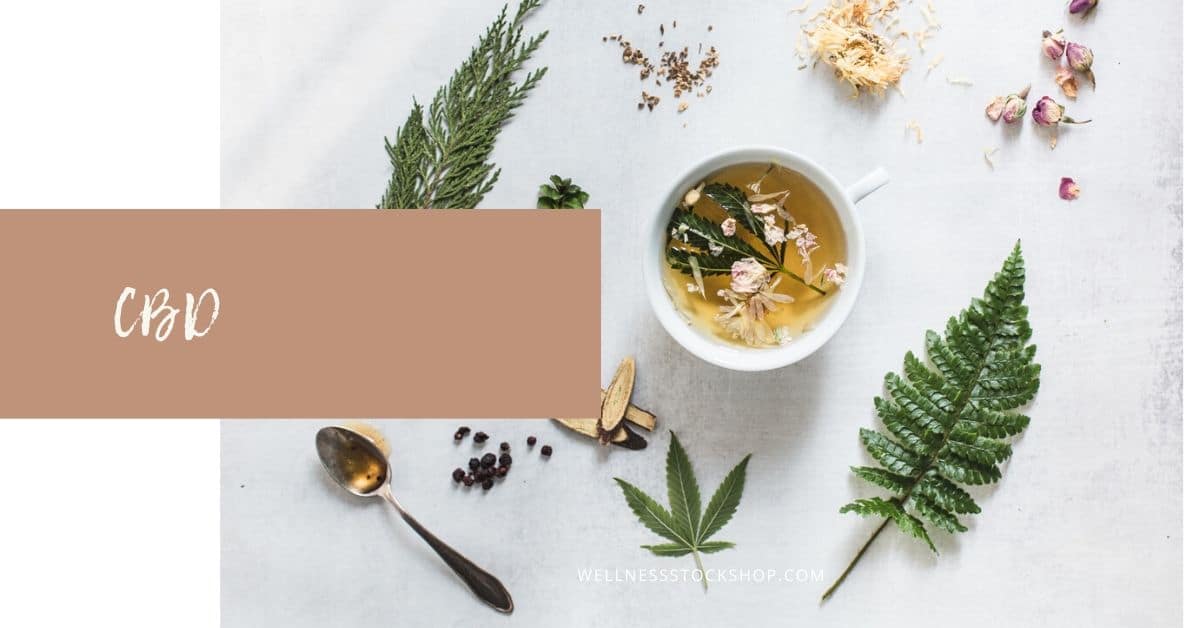 CBD stock photo by Wellness Stock Shop