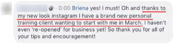 Instagram Challenge Rave New Client Blurr