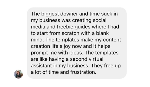 Canva Template Testimonial Canva Template Testimonial