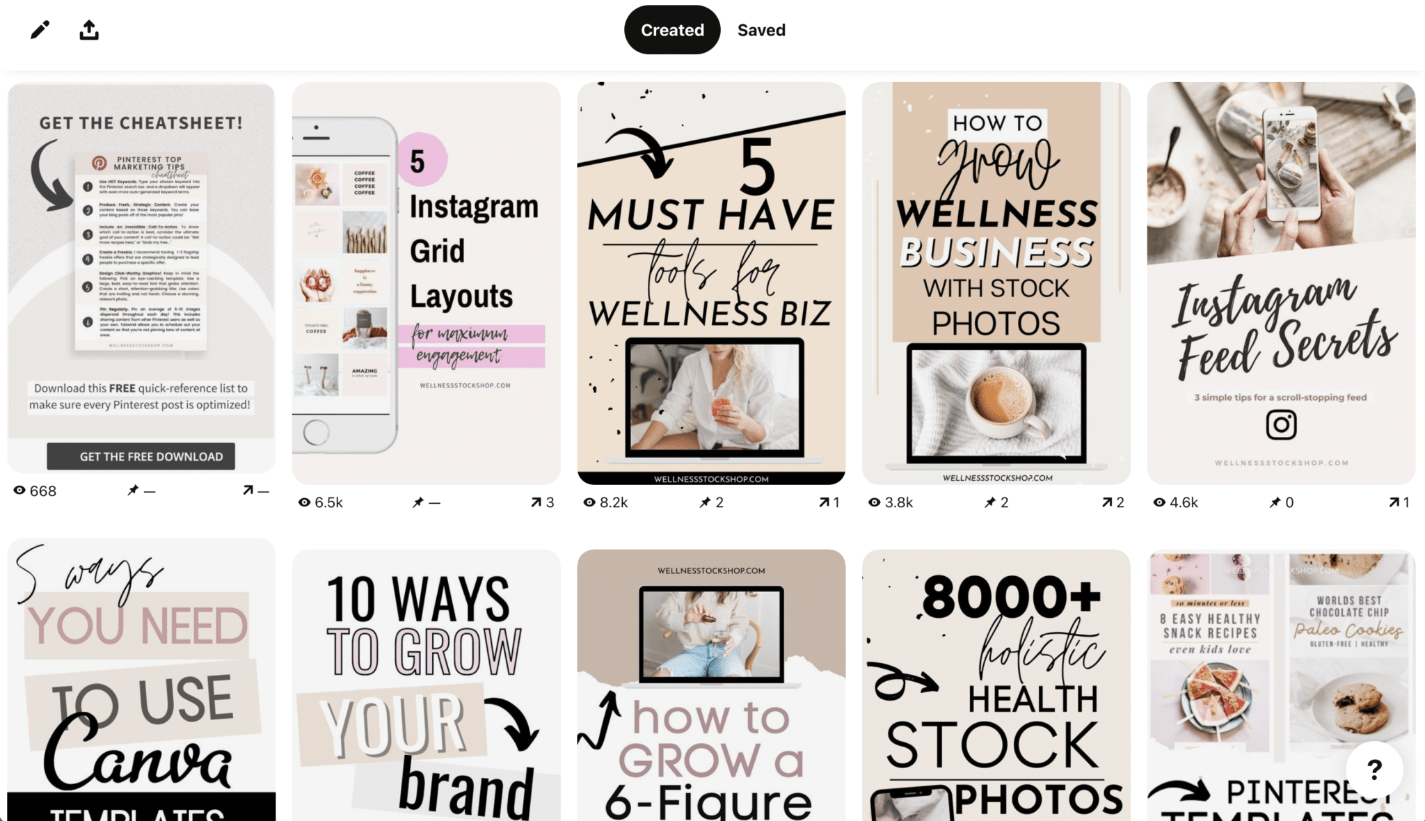 Pinterest Pin Samples