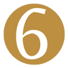 Website Icons Number 6 Circle