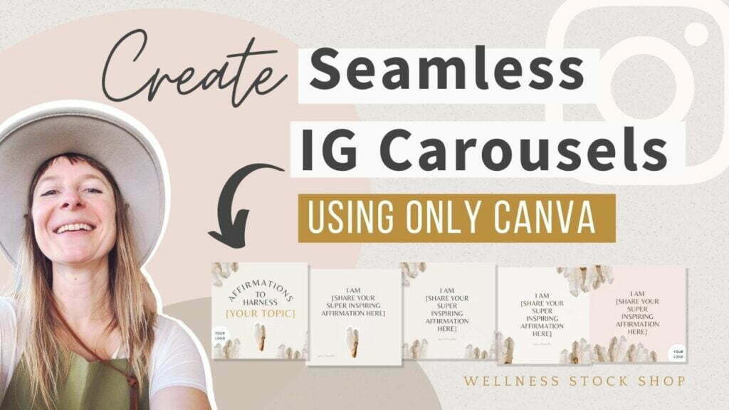 Create Seamless Carousels For Instagram Using Only Canva