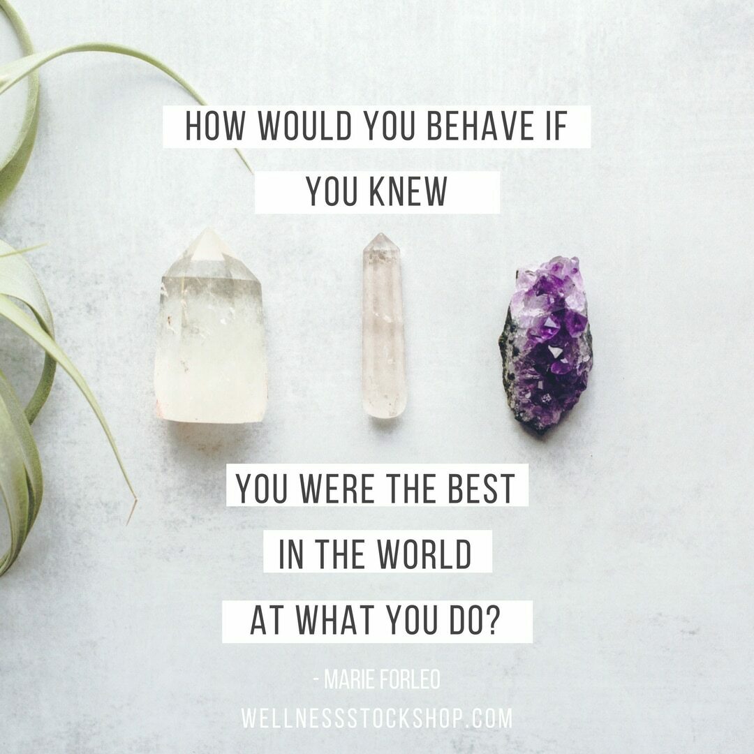 Instagram Marie Forleo Quote for inspiration