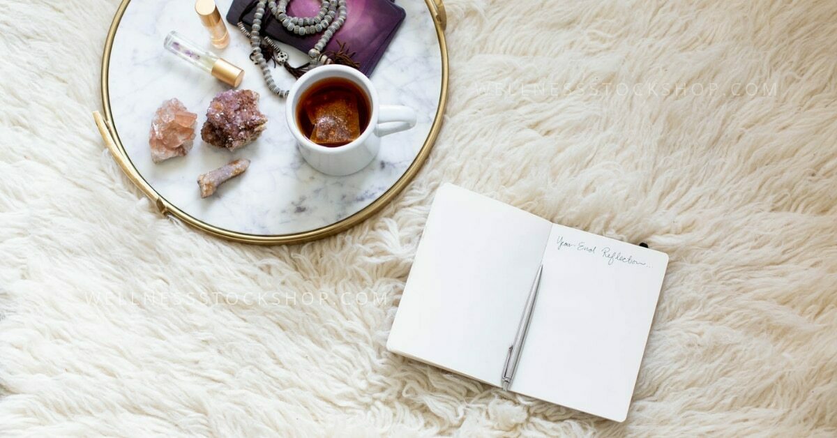 year end reflection journal and spiritual self care
